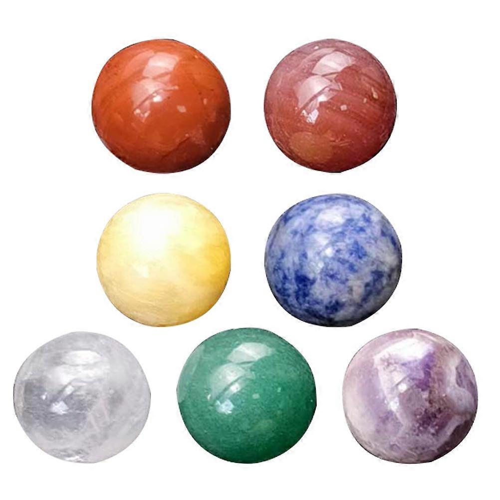 Polished Round Crystal Stone Cabochon Set for Home Decor, Meditation, and Crafts – Unique Delicate Collection