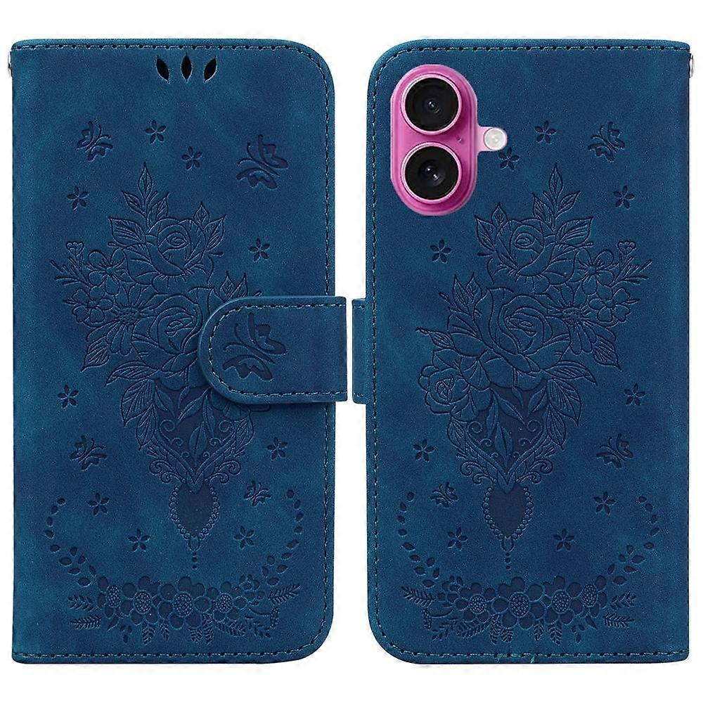 Lærdeksel med preget sommerfuglrosé