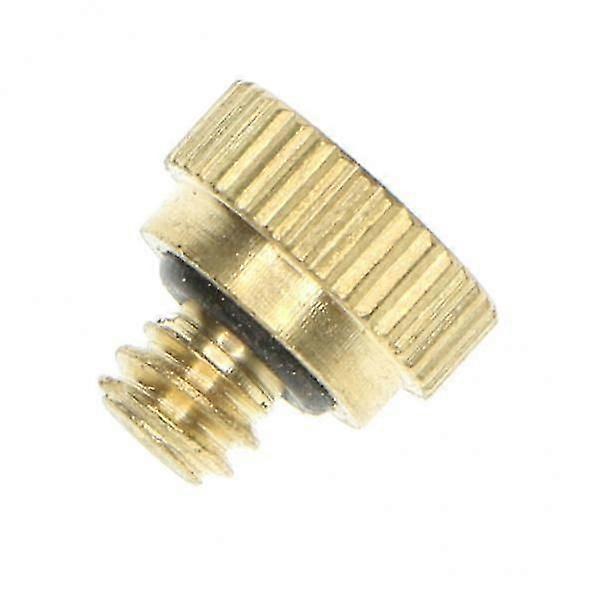 4xGarden Male Threaded Brass Fog Mist Nozzle Spray Sprinkler Head 0.3mm (3#)