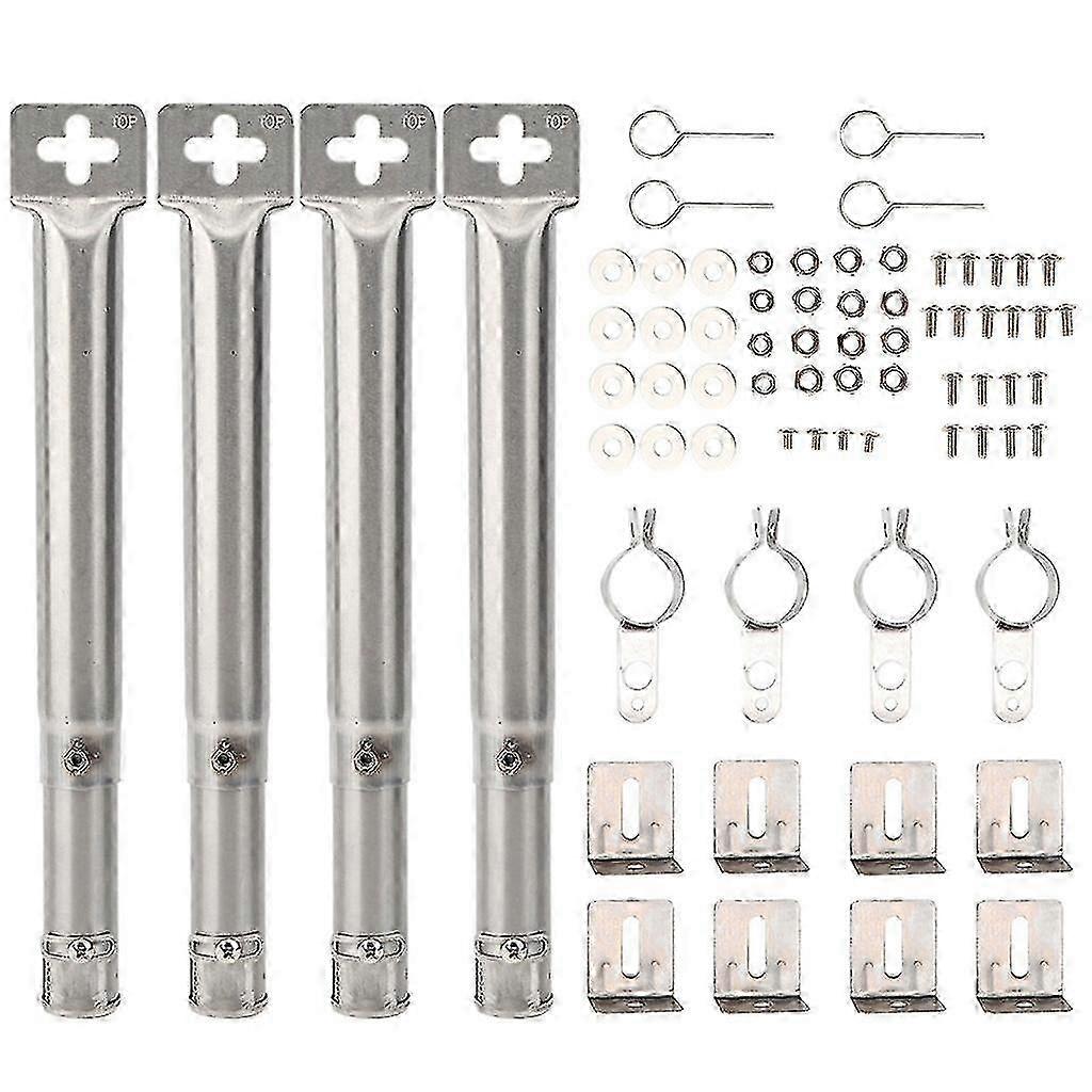 Grillrørsbrænder til rørgrilldele i rustfrit stål