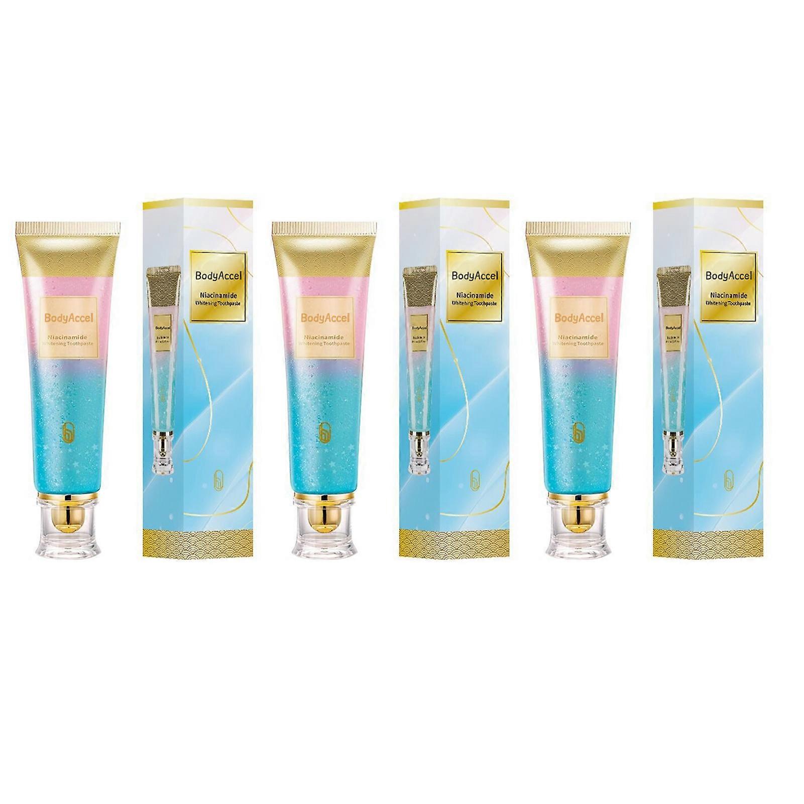 3X BodyAccel Niacinamide Whitening Toothpaste BodyAccel Toothpaste Niacinamide