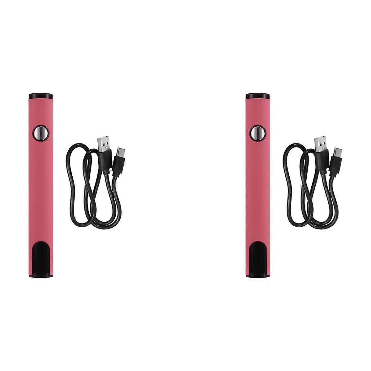 510 Thread Battery Cart Pen Headless Electric Soldering Iron Pink
