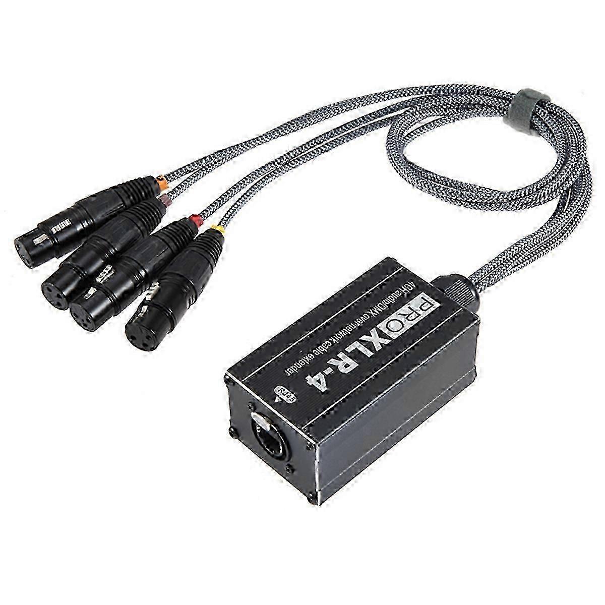 Splitter di rete DMX per cavo audio da RJ45 a XLR per estensione di rete via cavo serpente di palco o studio re