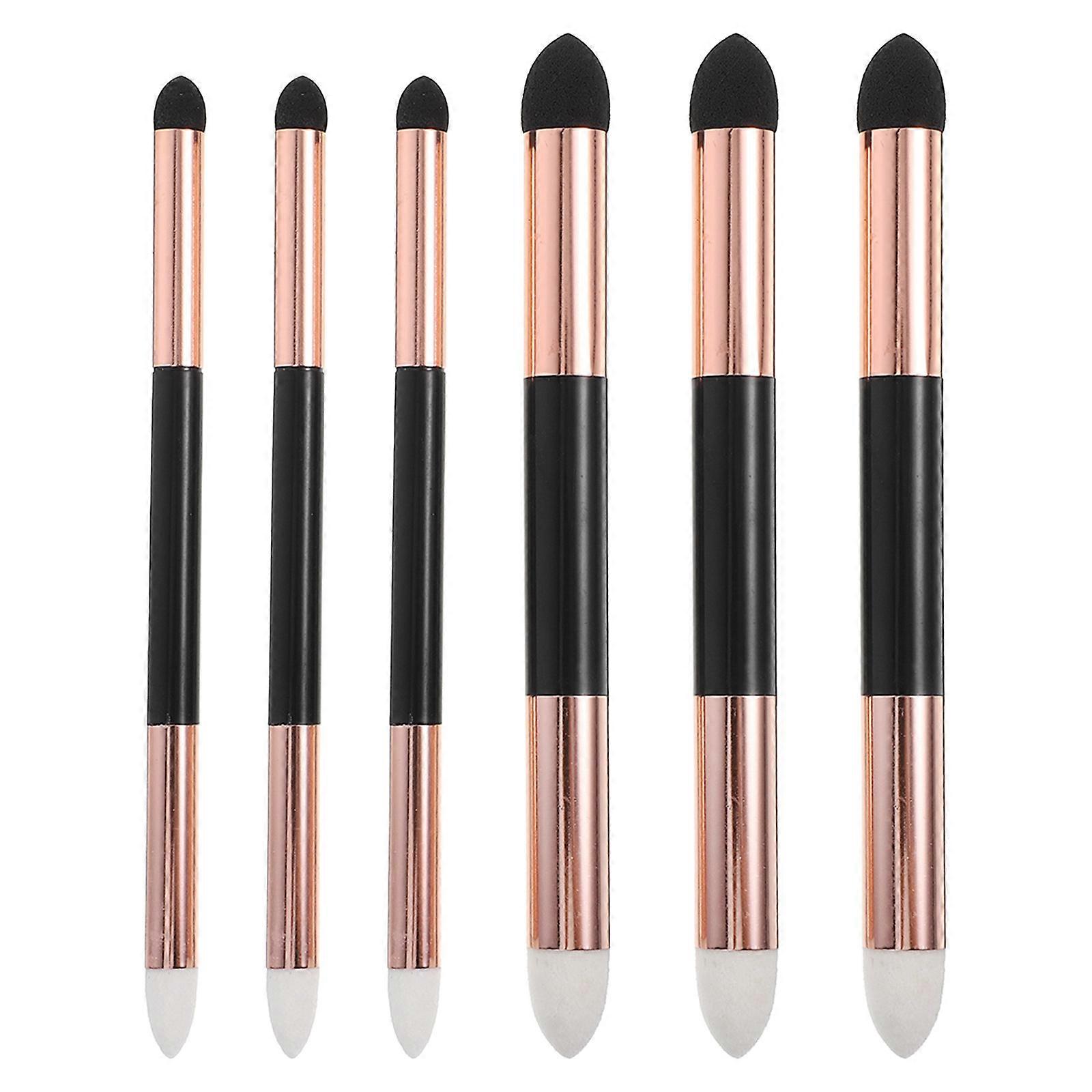 Blending Stumps For Artists Double Headed Wiper Set Golden Cylindrical Erase Sketch Drawing 6Pcs