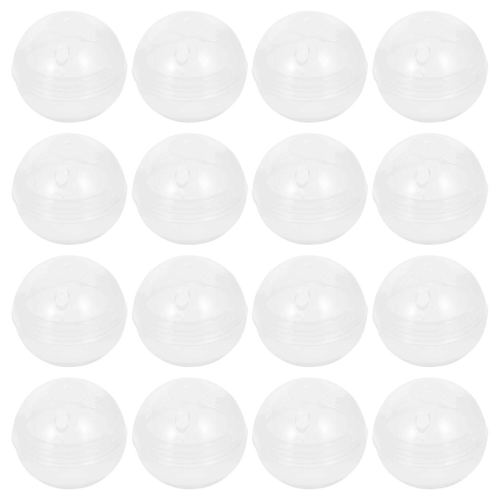 20pcs Vending Machine Capsules Empty Ball Capsules Party Favors Mini Capsules Props