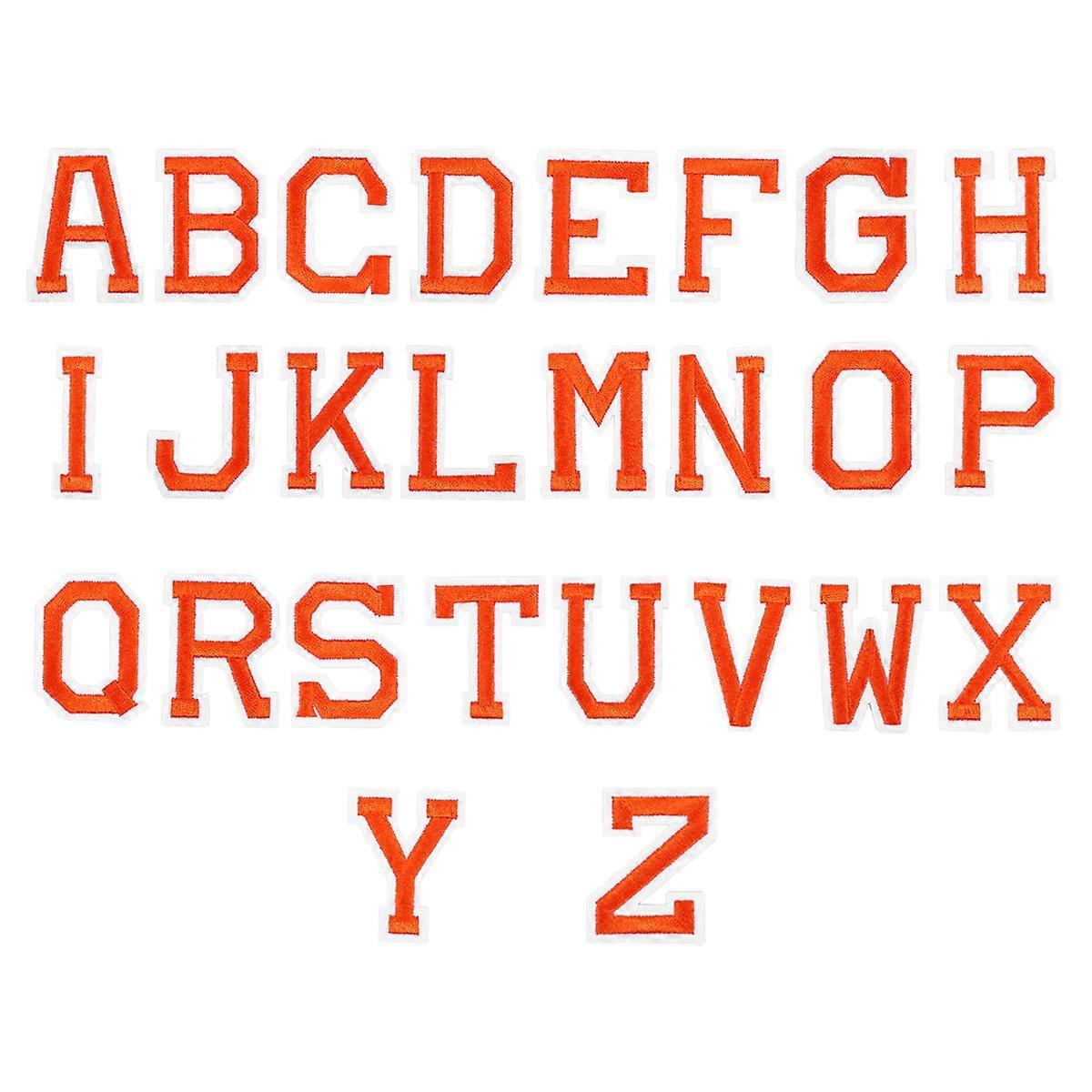 Embroidered Alphabet Patches Set DIY Clothing & Craft Letters for Bags, Jackets Creative Fashion Accessories for Women