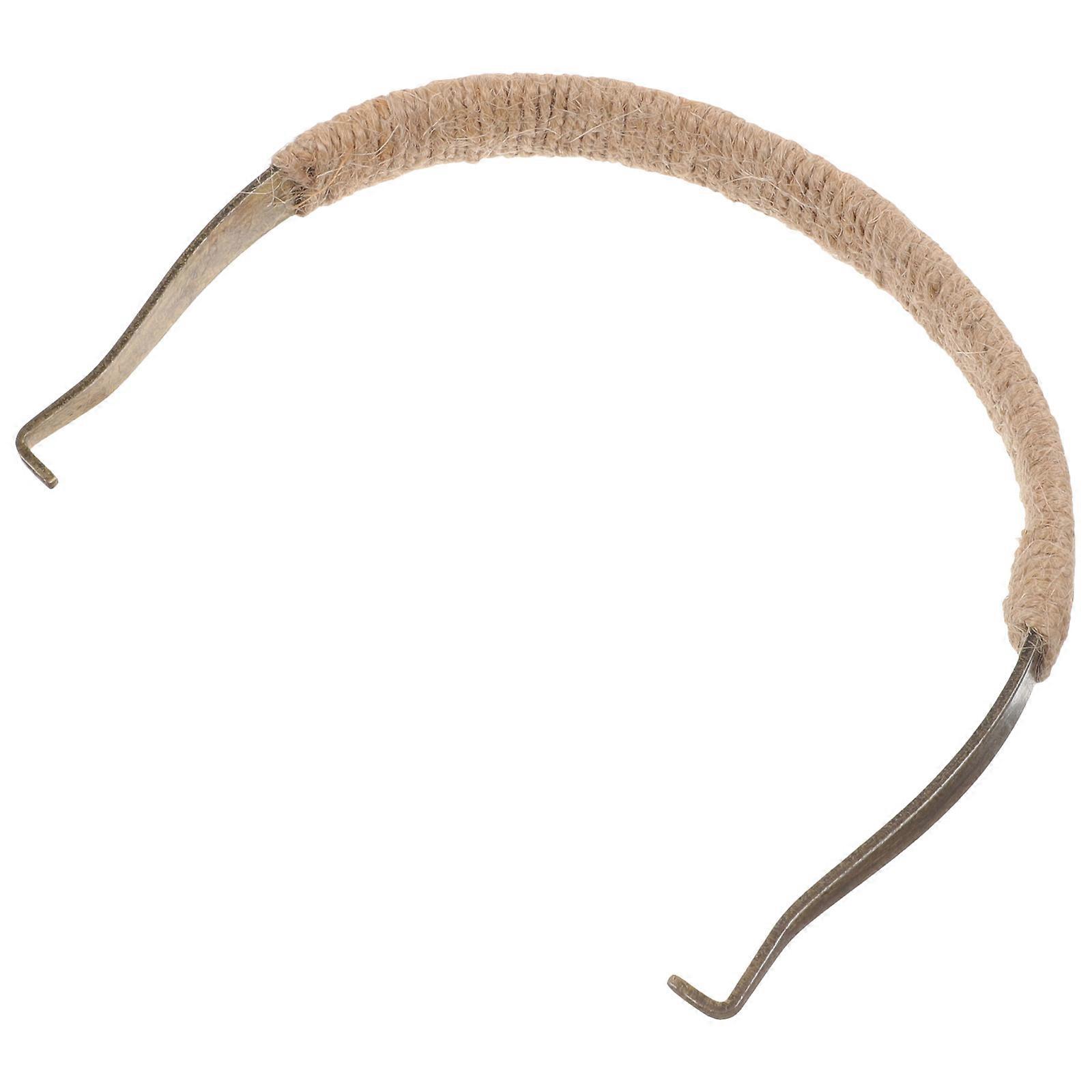 Pot Handle Teapot Handle for Ceramic Teapot Anti-Scald Sturdy Structure Khaki 13x11.5cm 1Pcs