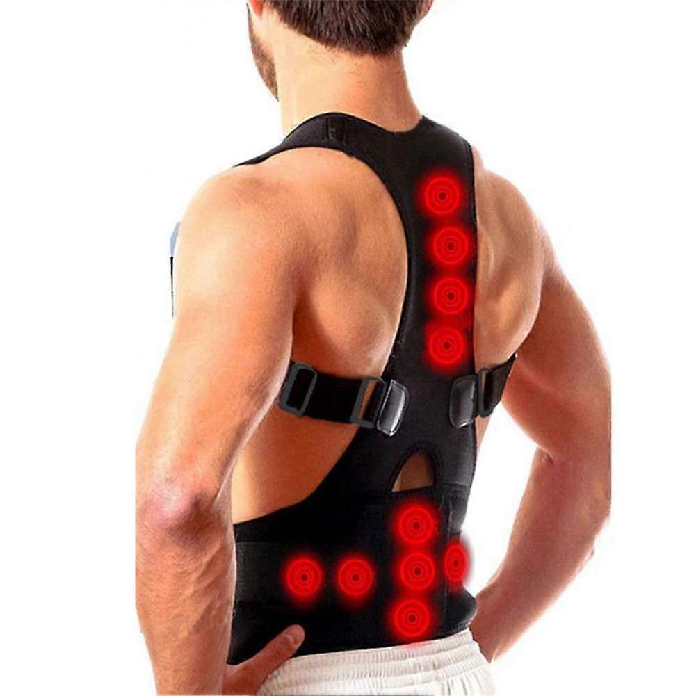 Fully Adjustable Magnetic Orthopedic Back Support Posture Corrector Shoulder Alignment Clavicle Support Pain Relief