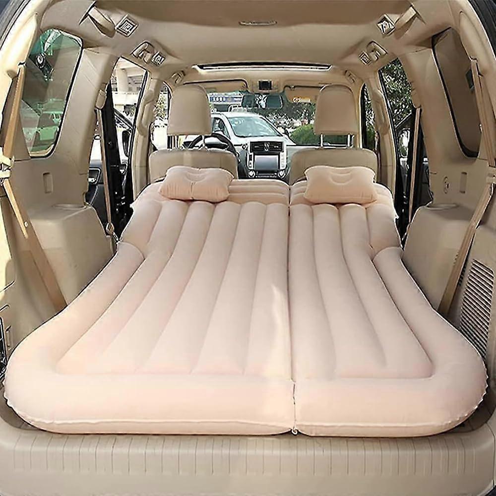 Car Air Mattress for Volvo XC40 XC60 XC90 XC70 Inflatable Mattress Travel Mattress Foldable SelfInflating Accessories Beige 1A