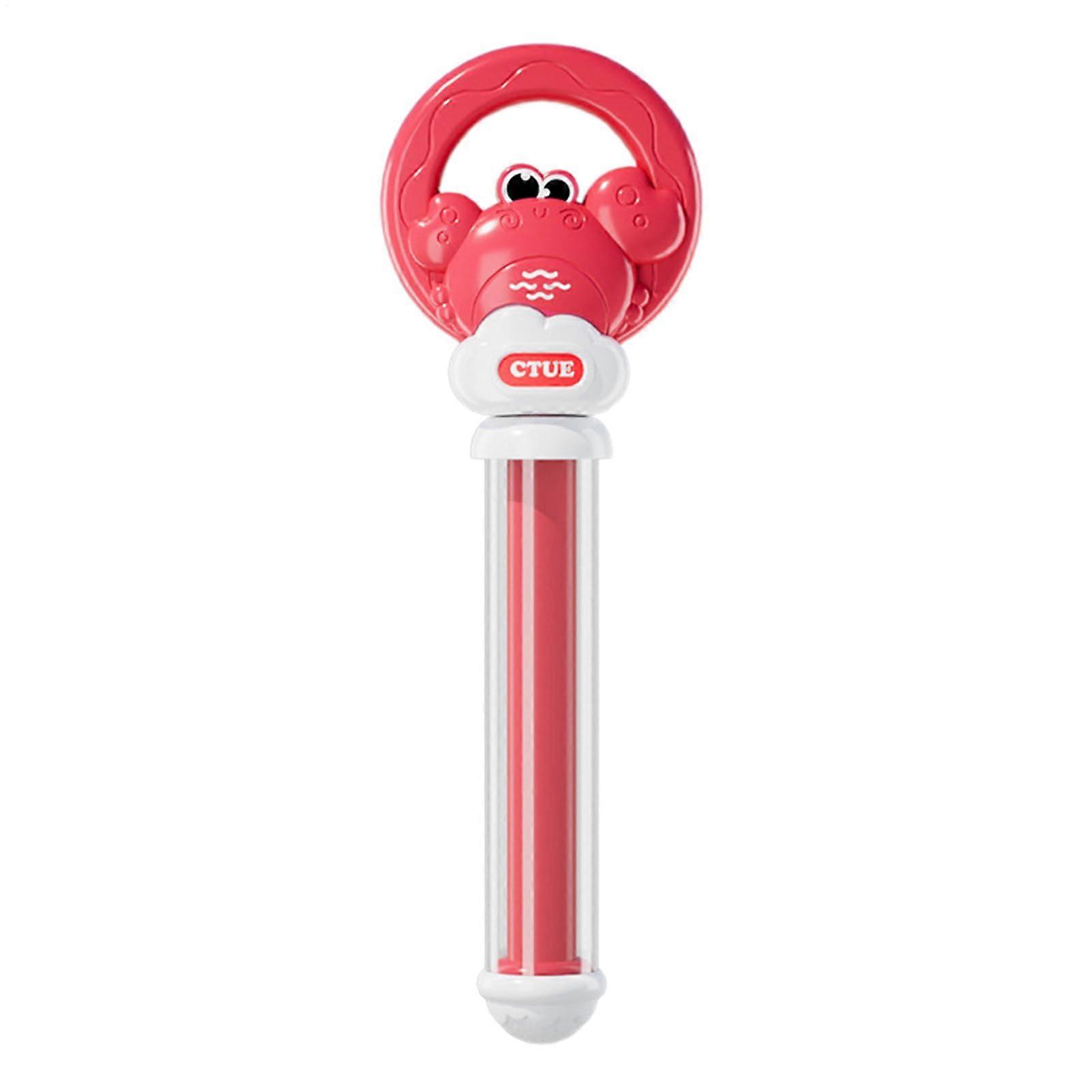 Water Squirter for Kids 30 x 9 cm Pink, Firework Sprayer Pool Toy for Yard Beach Fun, Interactive Summer Games for Boys and Girls