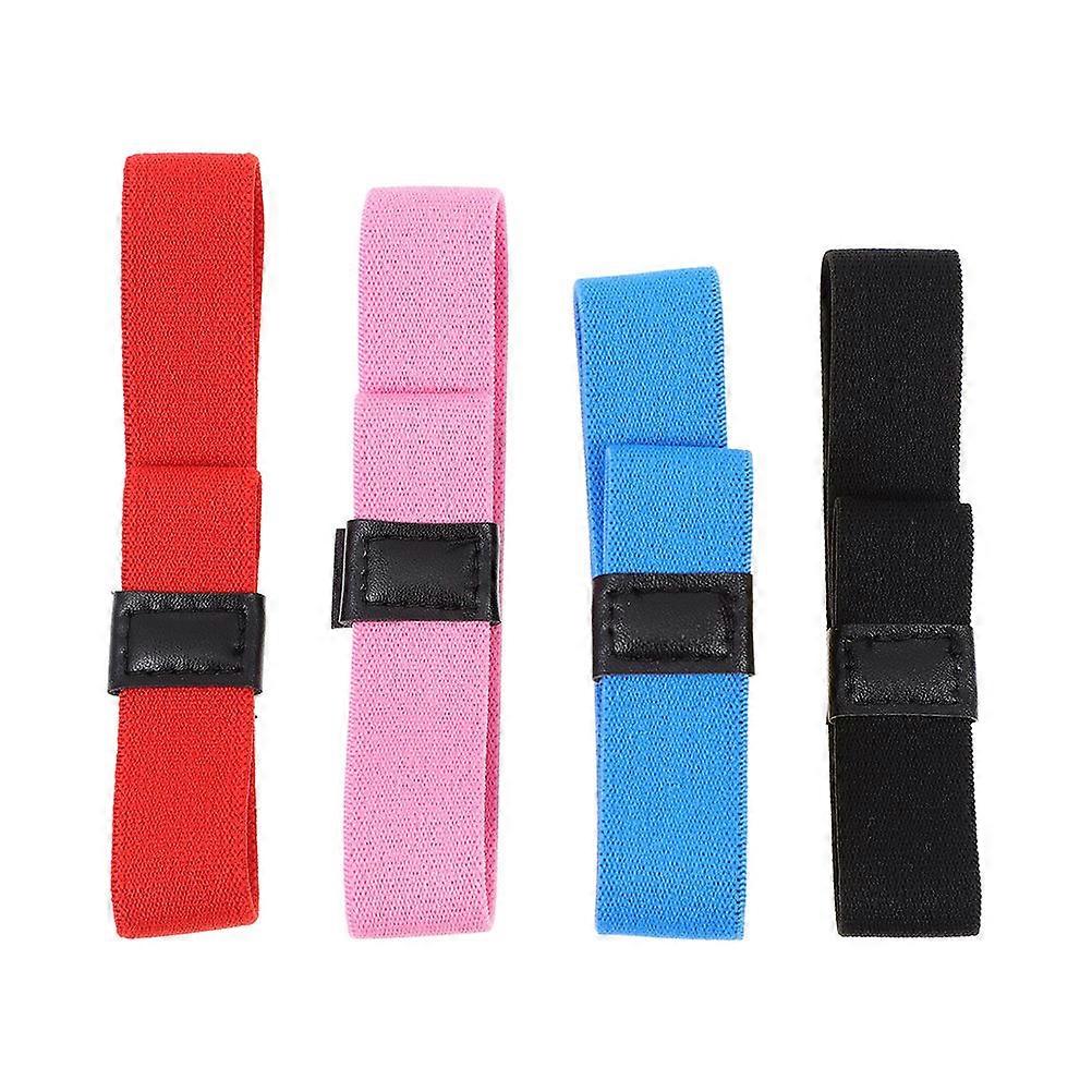 Wear-Resistant Bento Strap Household Bento Fixators Daily Use Blue 4Pcs