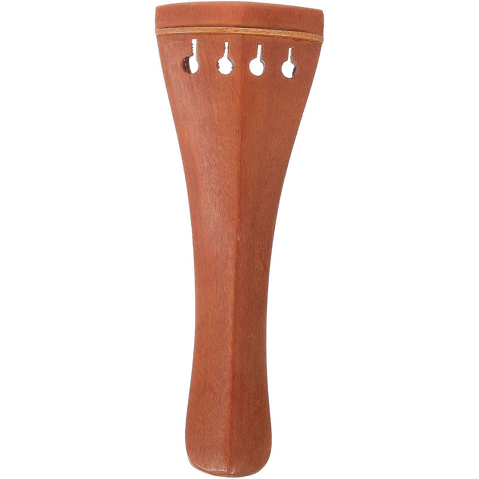 Instrument Parts And Accessories Violin Tailpiece Jujube Wood Rectangular Shape For Music Practice Performance Volume Enhancement 1Pcs