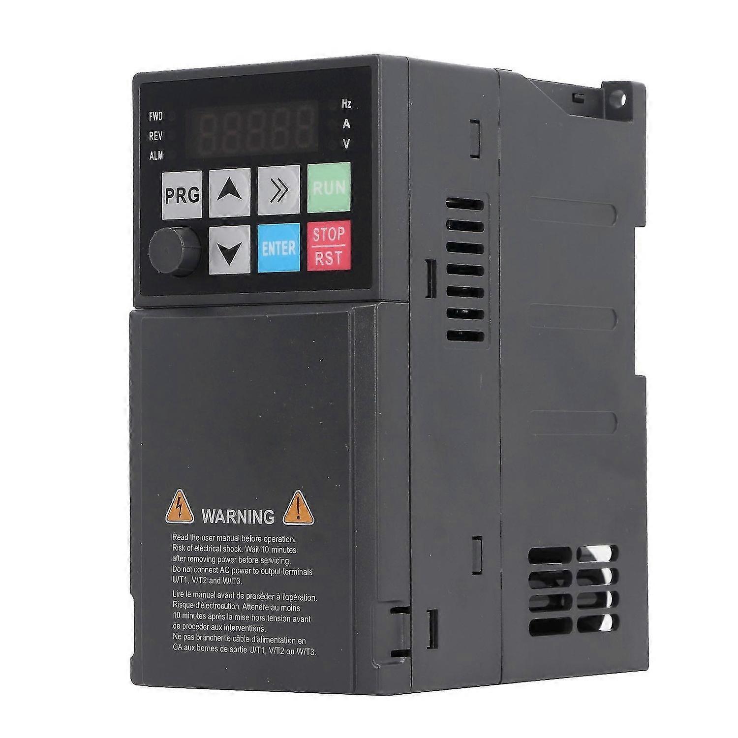 0.75KW 3 Phase Variable Frequency Drive Vector Converter Inverter AC380V 50/60Hz 3.4A Input 0320Hz 2.5A Output