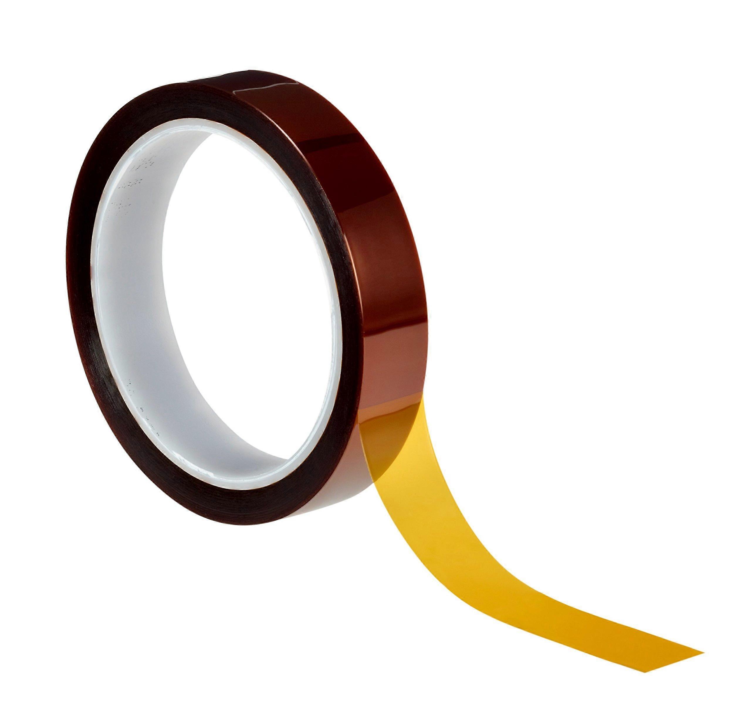 70016039201 5413 Temperature Adhesive Tape, Polyimide, 12.7 mm x 33 m (Pack of 2)