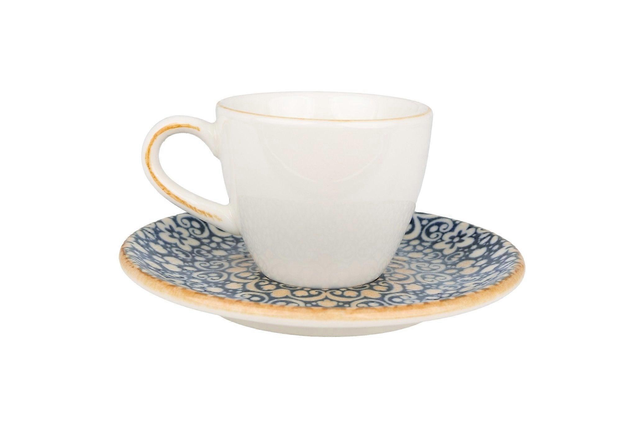 Bonna Alhambra - Espresso cups and saucer - 80.0 cc - Porcelain - 6er set