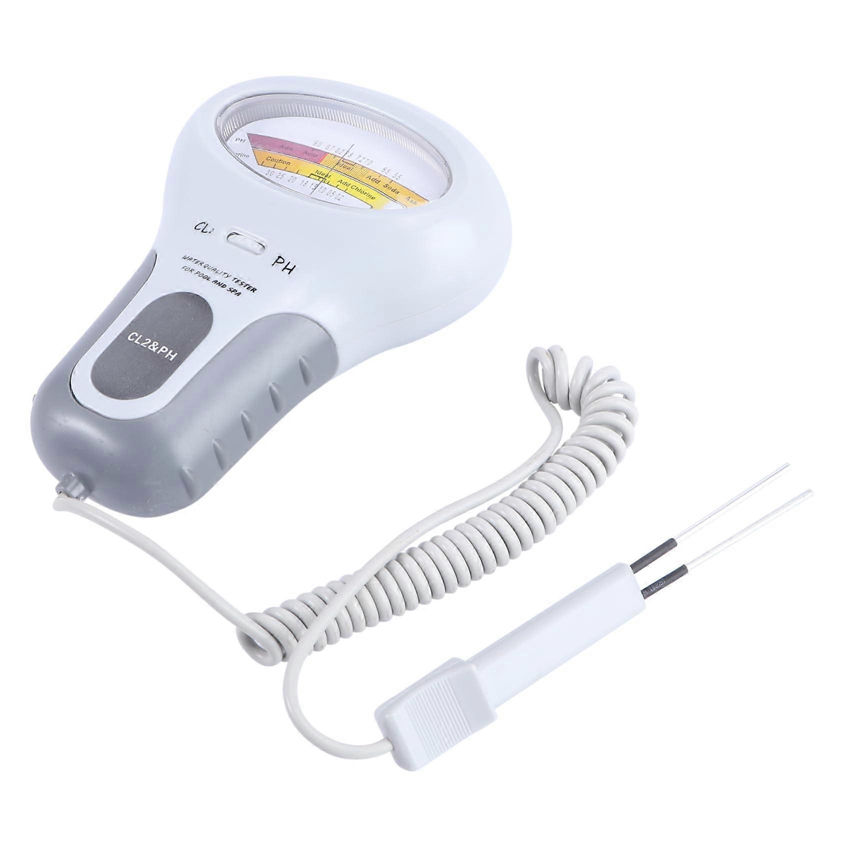 Pool Chlorine Tester LED Kit Spa White Test Pen
