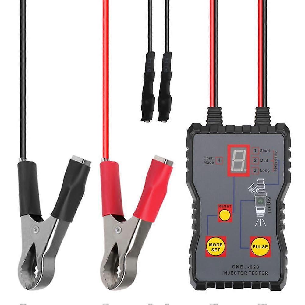 Fuel Injector Tester Set, Car Injector Cleaning Tool, Diagnostic Tool for Gasoline and Diesel Fuel Systems