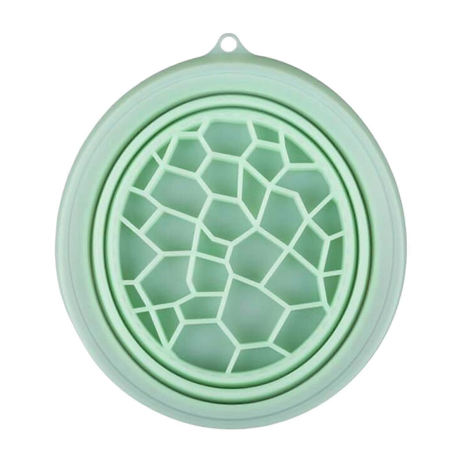 Face Ice Bath Bowl Foldable Silicone Wash Basin Quick Cooling Tub Swelling Relief Green Exchange Code