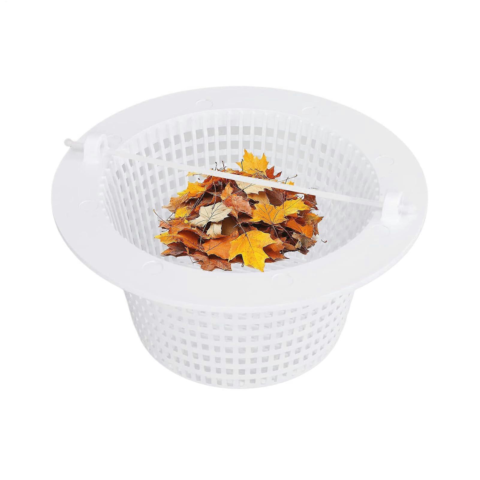 Pool Skimmer Basket, Floating Skimmer with Handle for Above Ground Pools | Leaf & Debris Removal, Durable Material, Easy Maintenance