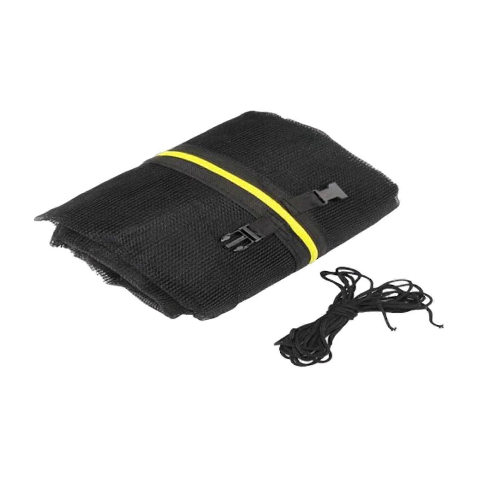 Trampoline Replacement Net Safety Enclosure Net Protection Weather Resistant 10ft 6 Poles