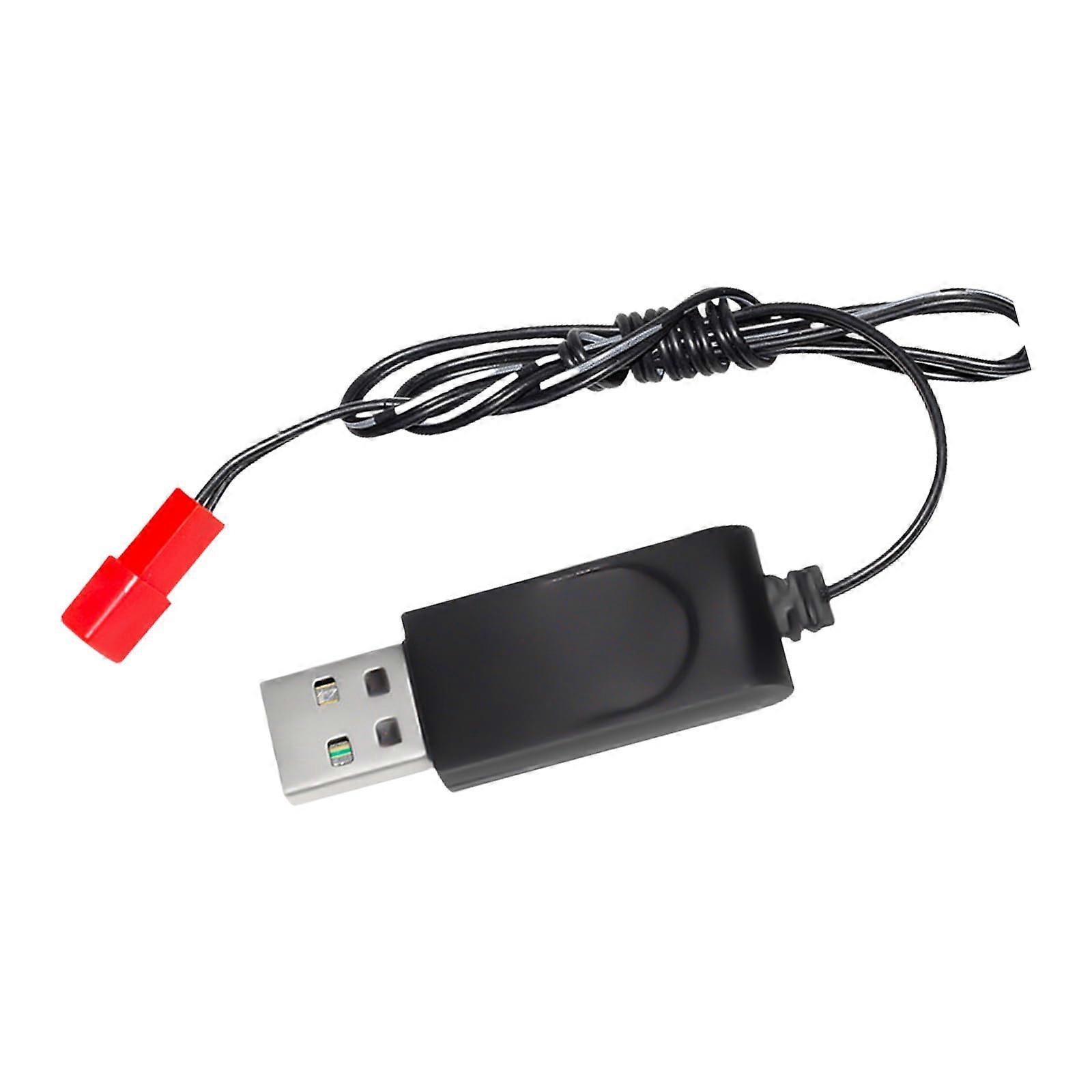 3.7V Lithium Battery Charging Cable with Safe Protection for UAV Models and RC Aircraft, JST Red Connector