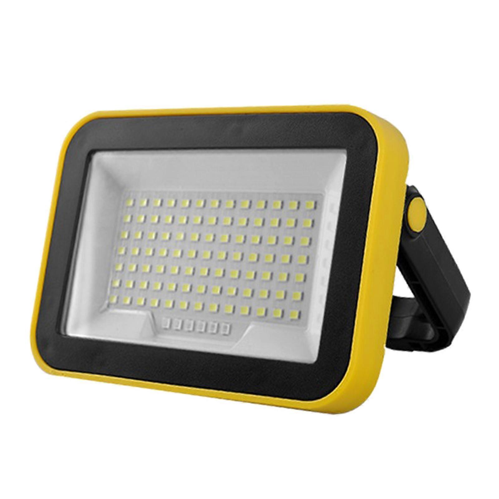 Practical LED Floodlight with Adjustable Brightness LED Flashlight Shockproof LED Lamp Suitable for Outdoor Event Multicolor