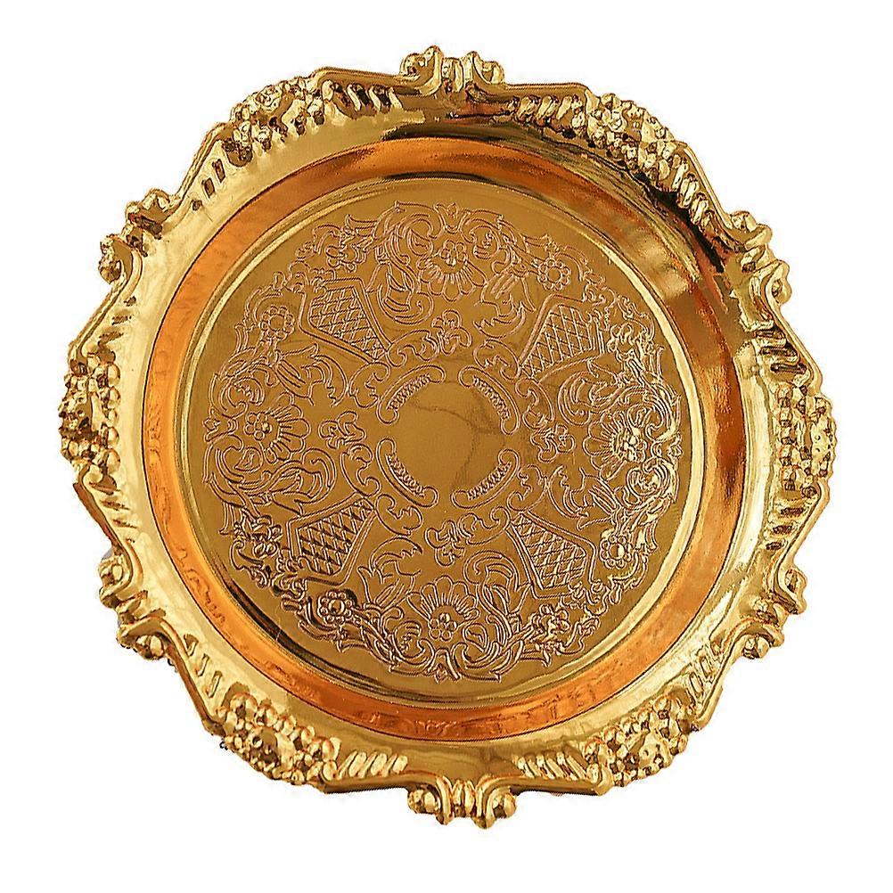 Vintage Style Decorative Candle Tray for Home Kitchen and Restaurant Use – Elegant Serving Tray for Jewelry, Snacks, and Candles with Craftsmanship