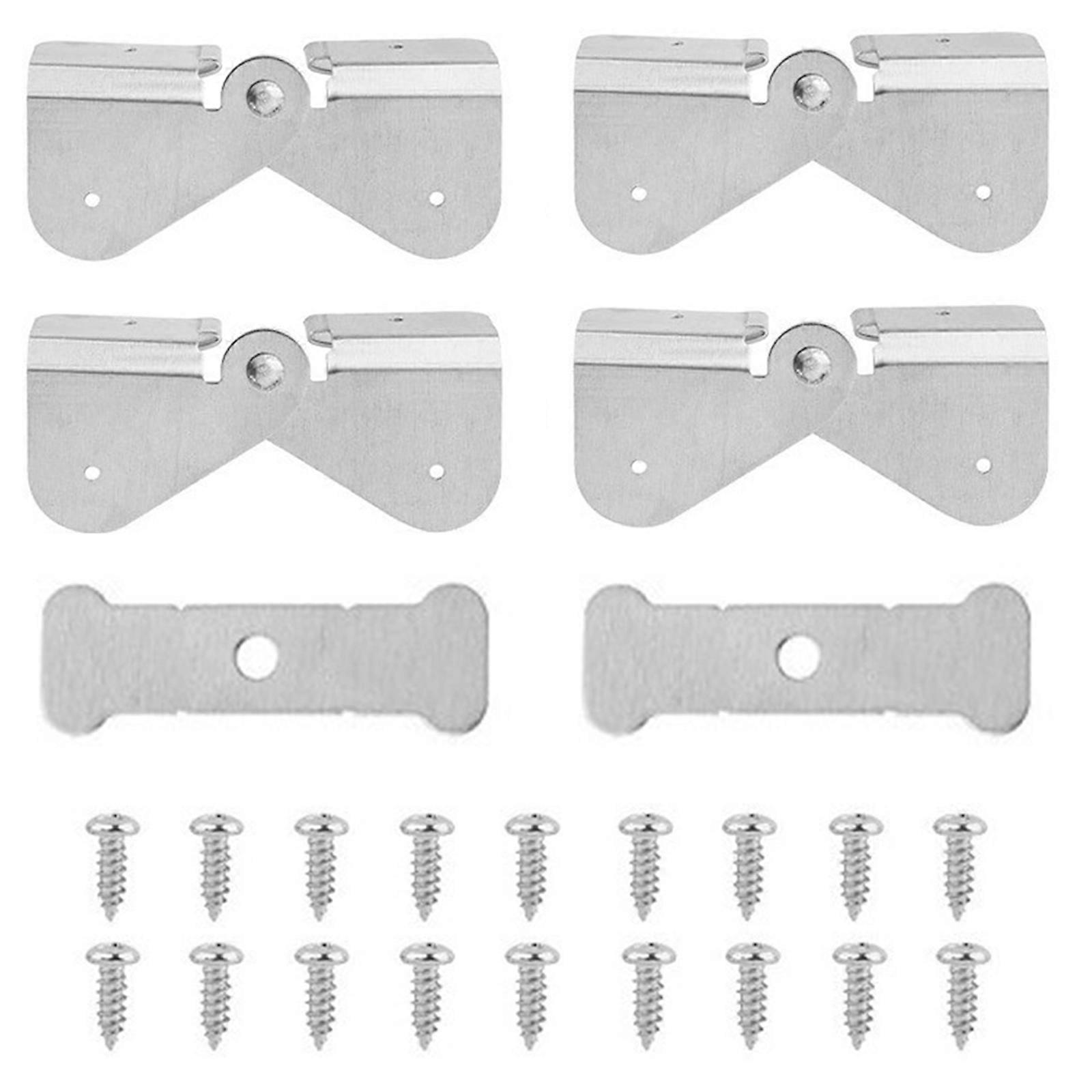 Multifunction Aluminum Gutter Hinge easy installs Gutter Downspout Hinges for Downspouts, Enhances Home Drainage Systems Multicolor