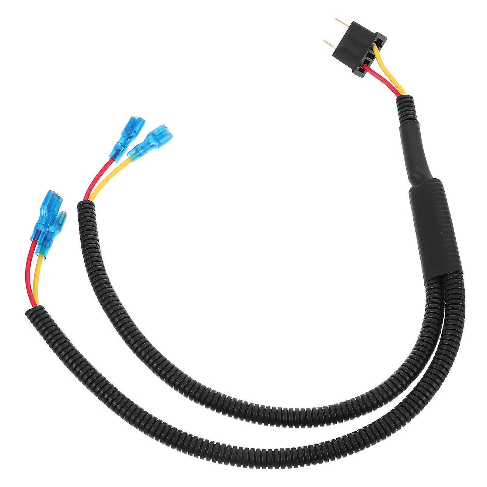 Cable For 1 To 2 Horn 6 3mm 1 To 2 Converter Wiring Harness Stable Signal Transmission Driving Alloy Material 1Pack