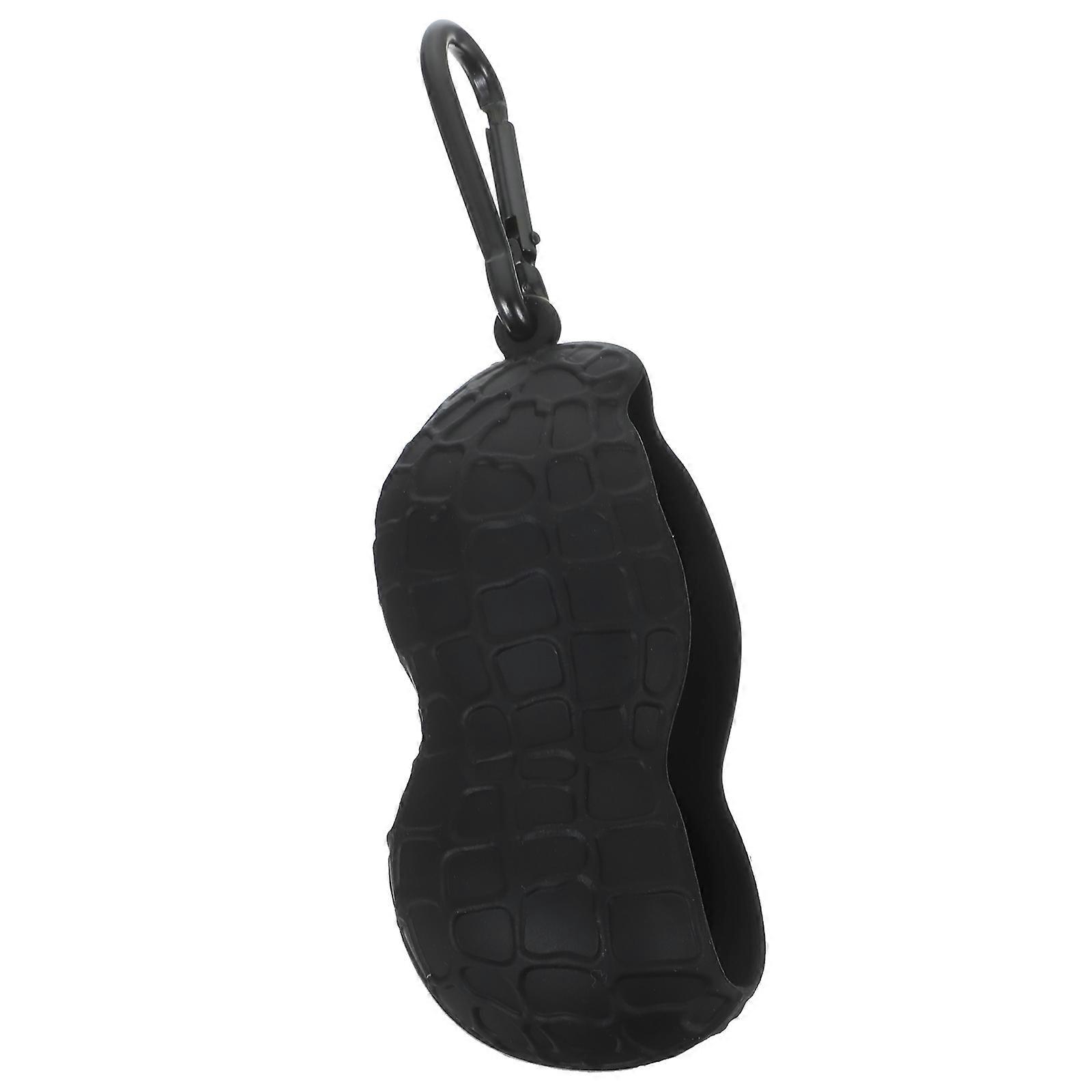 Elastic Golf Ball Sleeve Durable Protector Bag for Men Outdoor Golf Accessory Easy Storage and Carrying with Hook