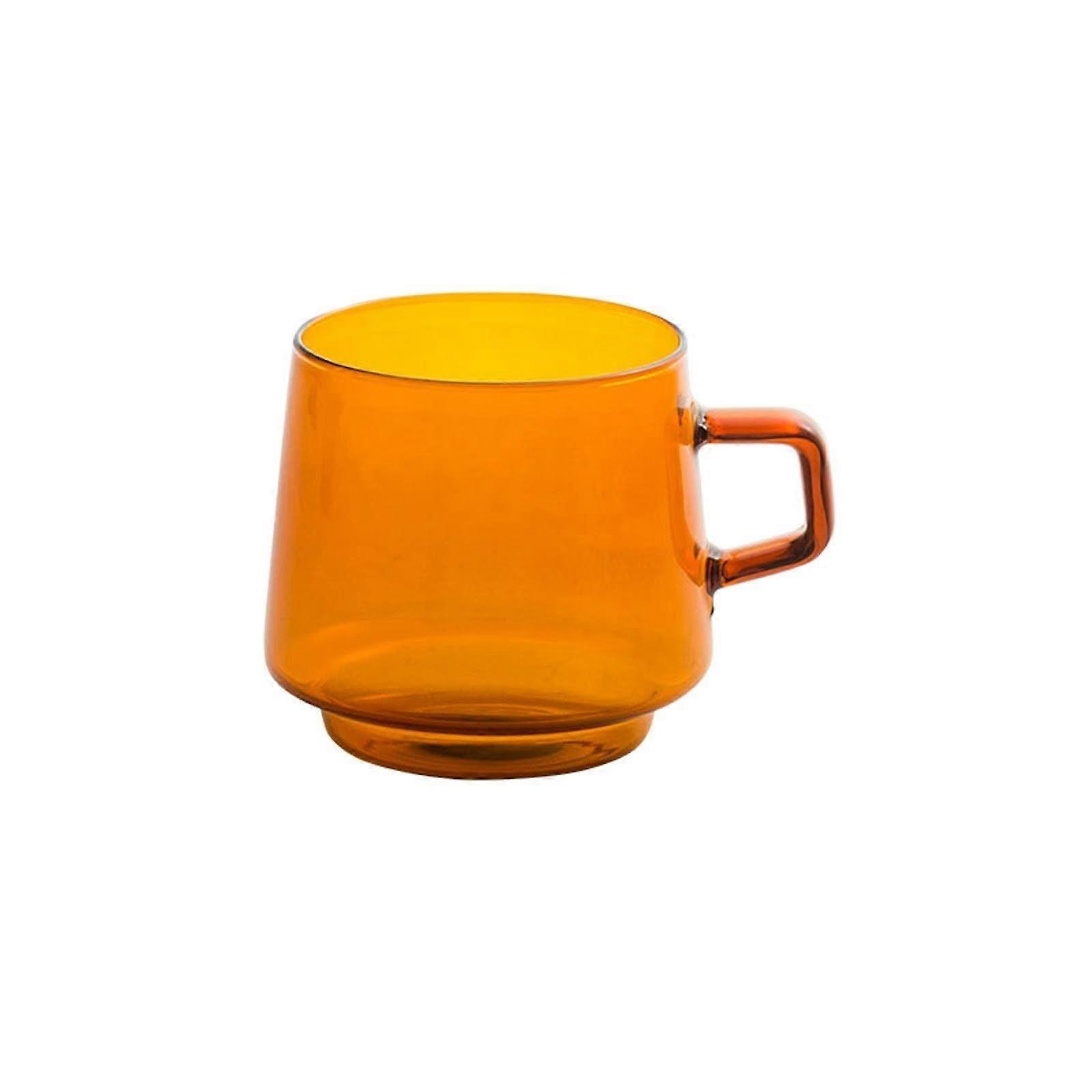 Handmade Coffee Mug with Handle, Glass Water Cup, Tea Tasse, Latte Tasse for Household Use, Juice Cup