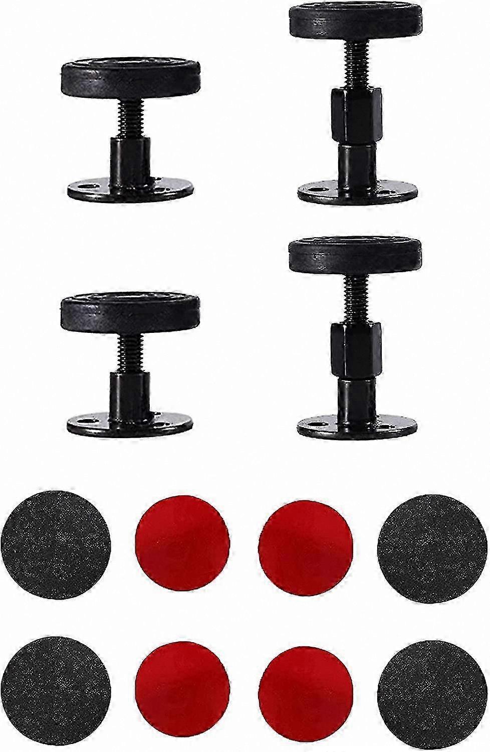 Adjustable Threaded Bed Frame Set of 4 Pieces for Home Furniture Use