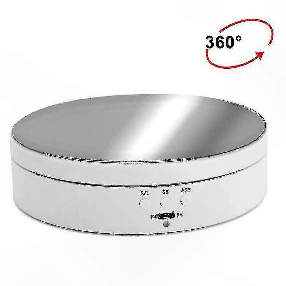 360° Rotating Display Platform, Electric Turntable for Showcase Rotation