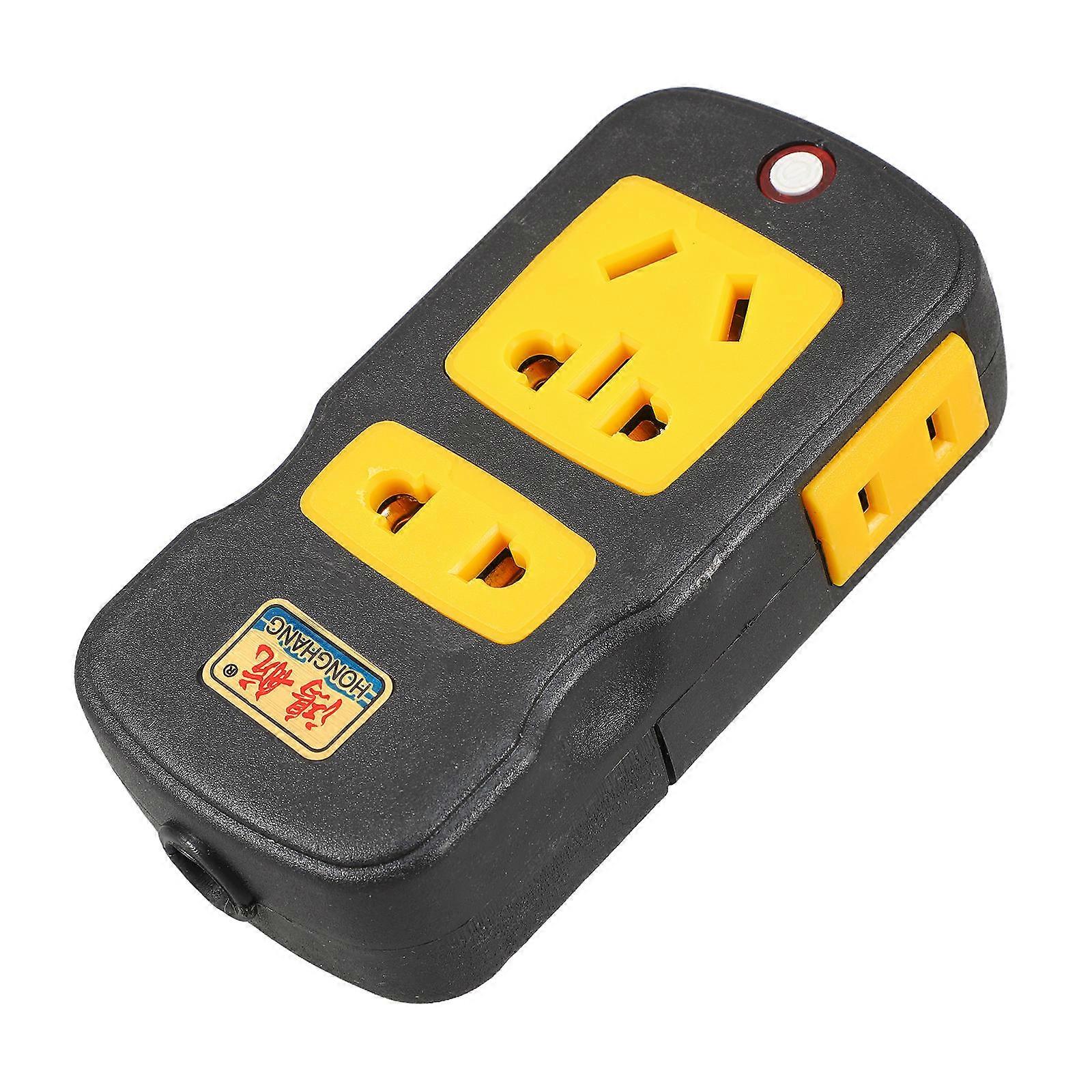 Extension Cord With Multiple Outlets Multi Plug Outlet Extender For Wall Mount Desk Home Office Dorm Room 12.00X6.00X3.00CM High Power Design 1Pcs