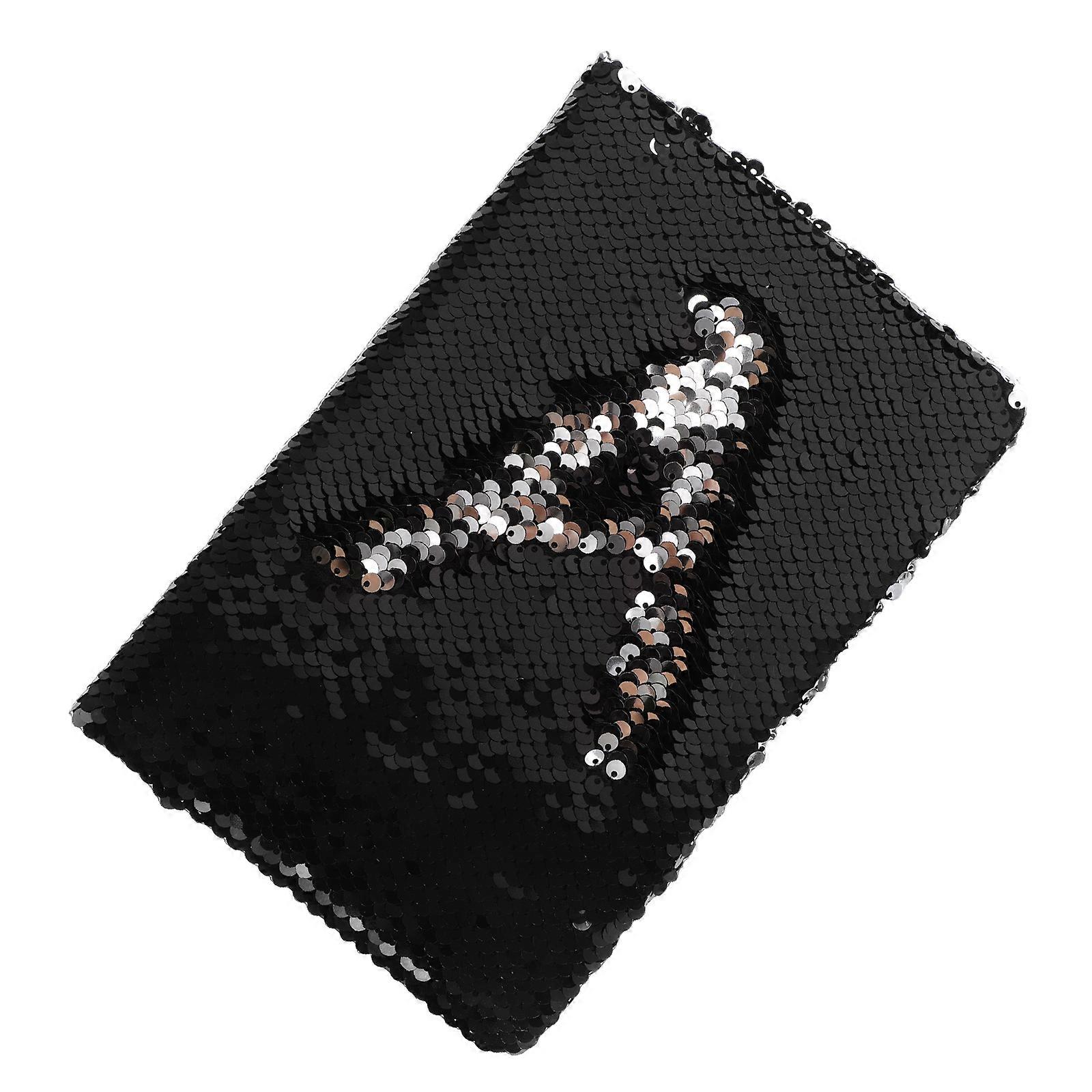 Appointment Book 2025 Sequin Diary For Office Business Meetings School Rectangular Shape PVC Material Scheduling Task Tracking 1Pack