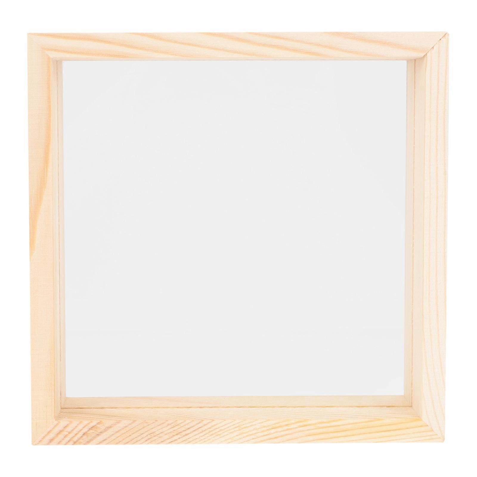 Scandinavian Green Plant Design Photo Frame DIY Paintings Display For Living Room Square Shape 1Set