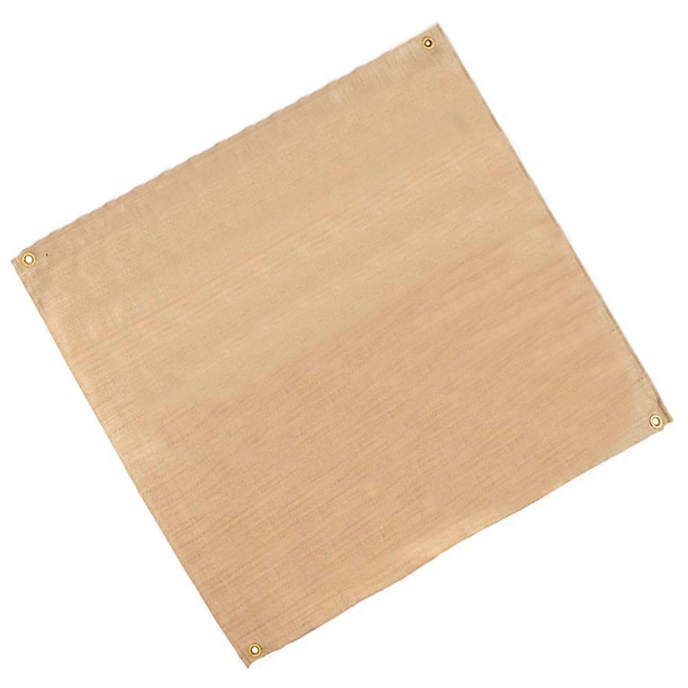 Glass Fiber Fire Retardant Placemat for Barbecue Use Assorted Color Heat Resistant and Easy to Clean 1PC