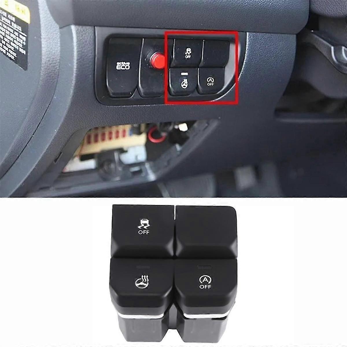 937151W130 Car Console Pad Lower Left Switch Button for Pride 2015 93715-1W130