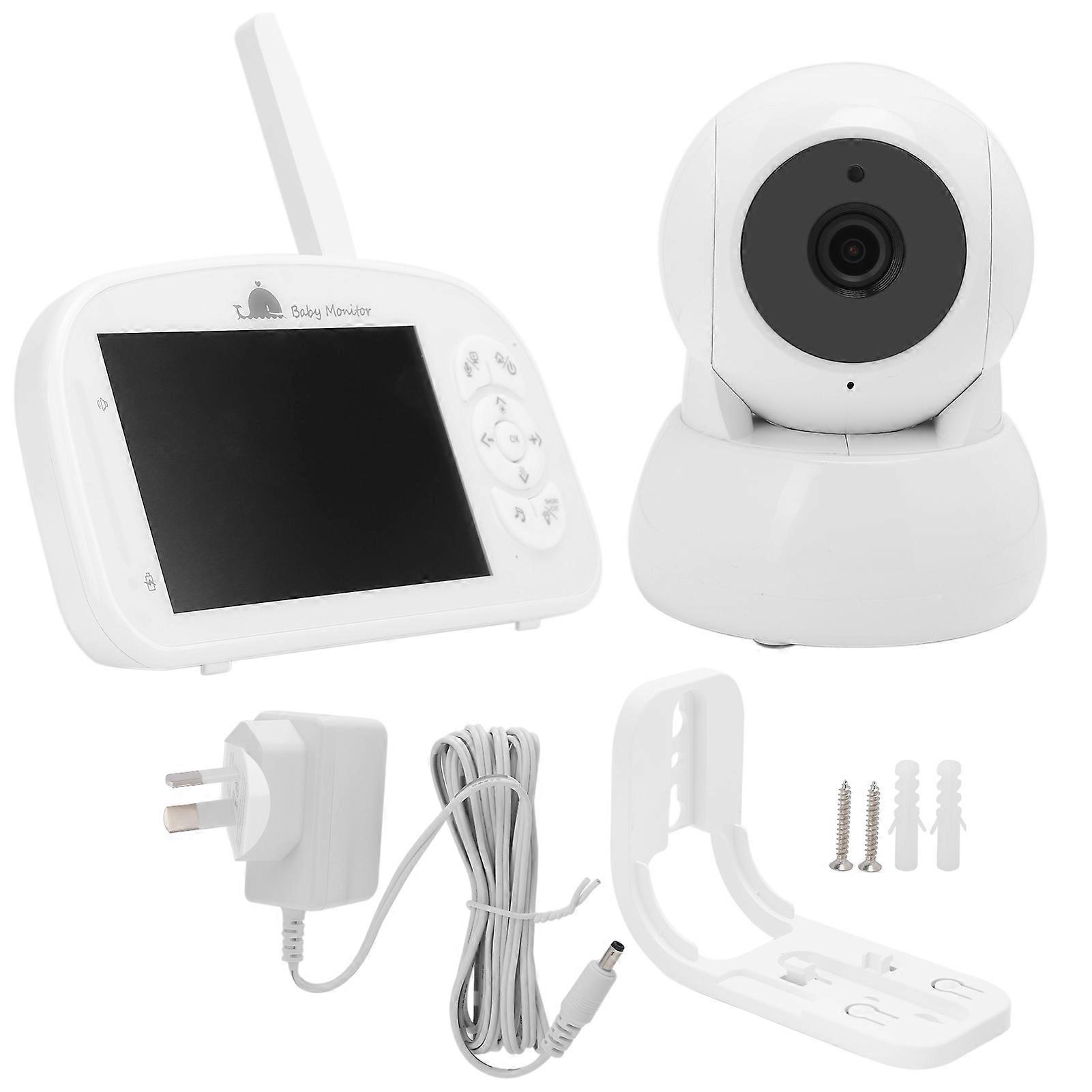 High Definition Wireless Baby Monitor Security Camera Temperature Display Music Function Baby Monitor 110‑240V AU Plug