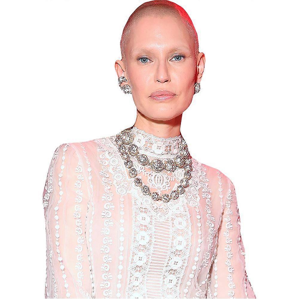 Bianca Balti (White Outfit) Half Body Buddy Cutout