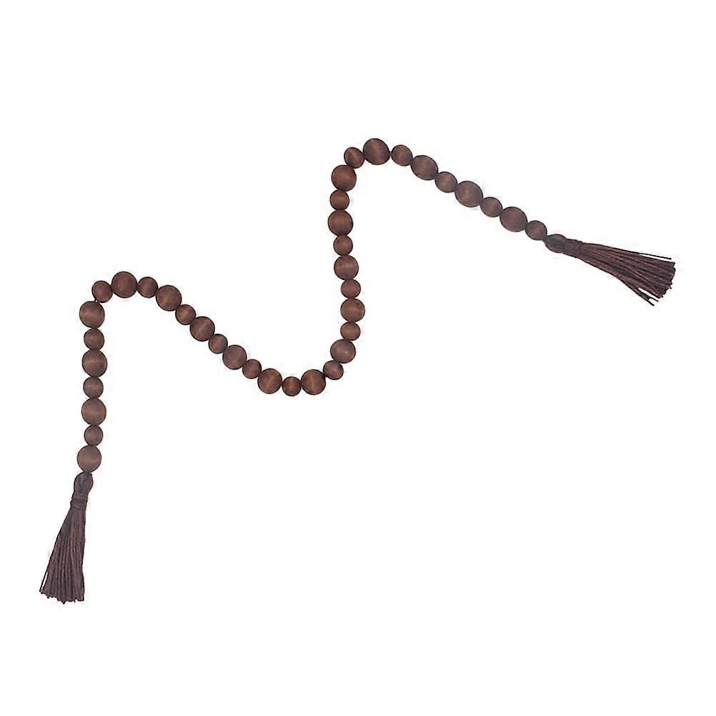 Wooden Garland with Tassel, Practical and Stylish Coffee Table Accessory