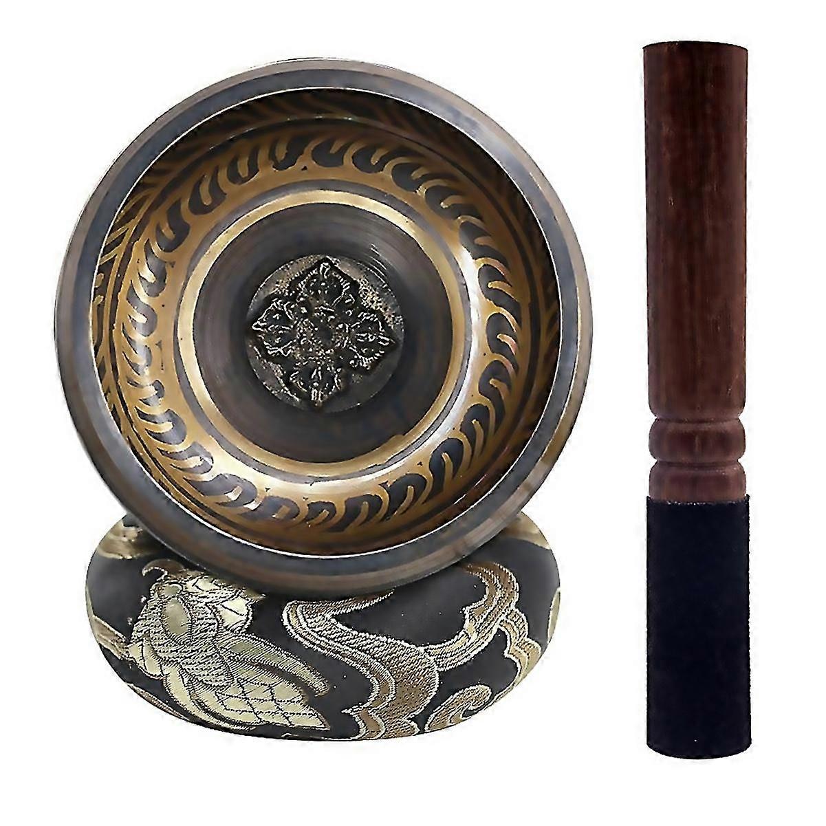For Tibetan Singing Bowl Set With New Dual End Stroker Cushion