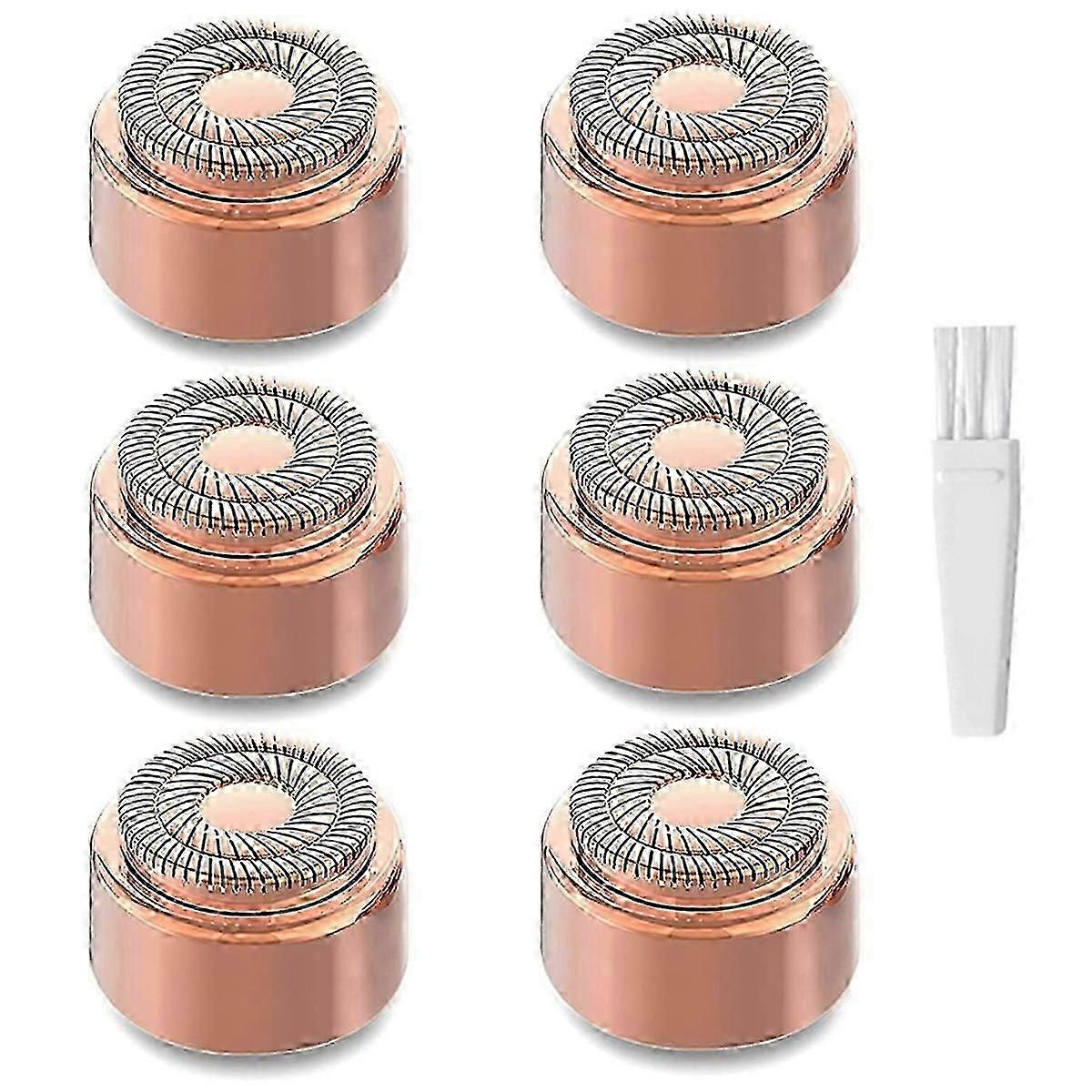 Generation 3 Replacement Heads for Finishing Touch Flawless Facial Hair Remover Double Precision Rep