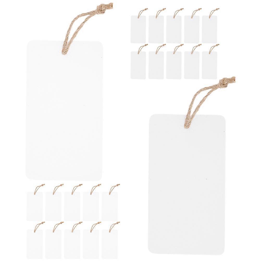 Acrylic Basket Labels DIY Blank Hanging Tags for Kitchen Organization Writable Storage Bin Labels Transparent Versatile for Crafting 2 Sets