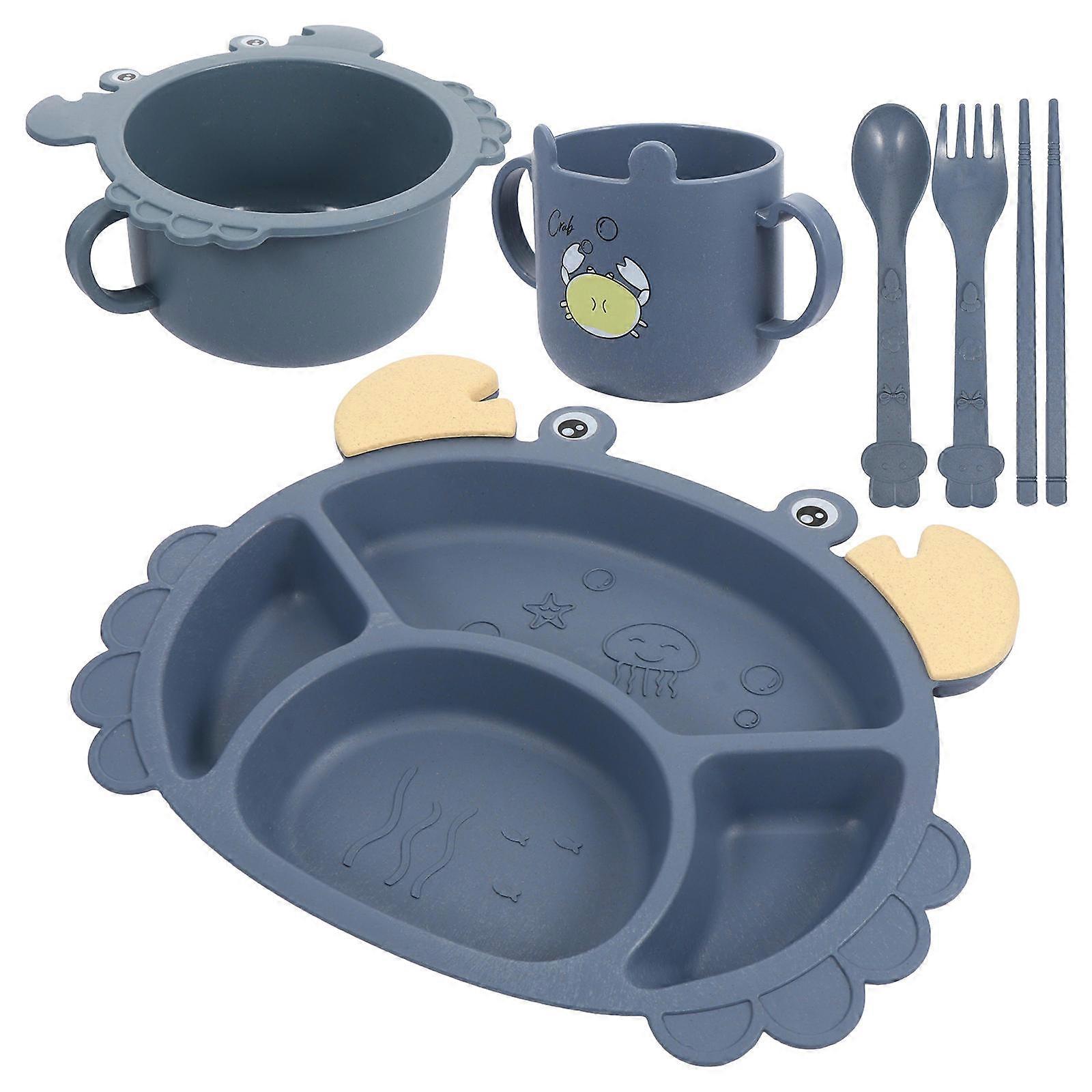 Children's Cutlery Set Made Of Material Designed For Fall-Proof Eating Experience 1 Set