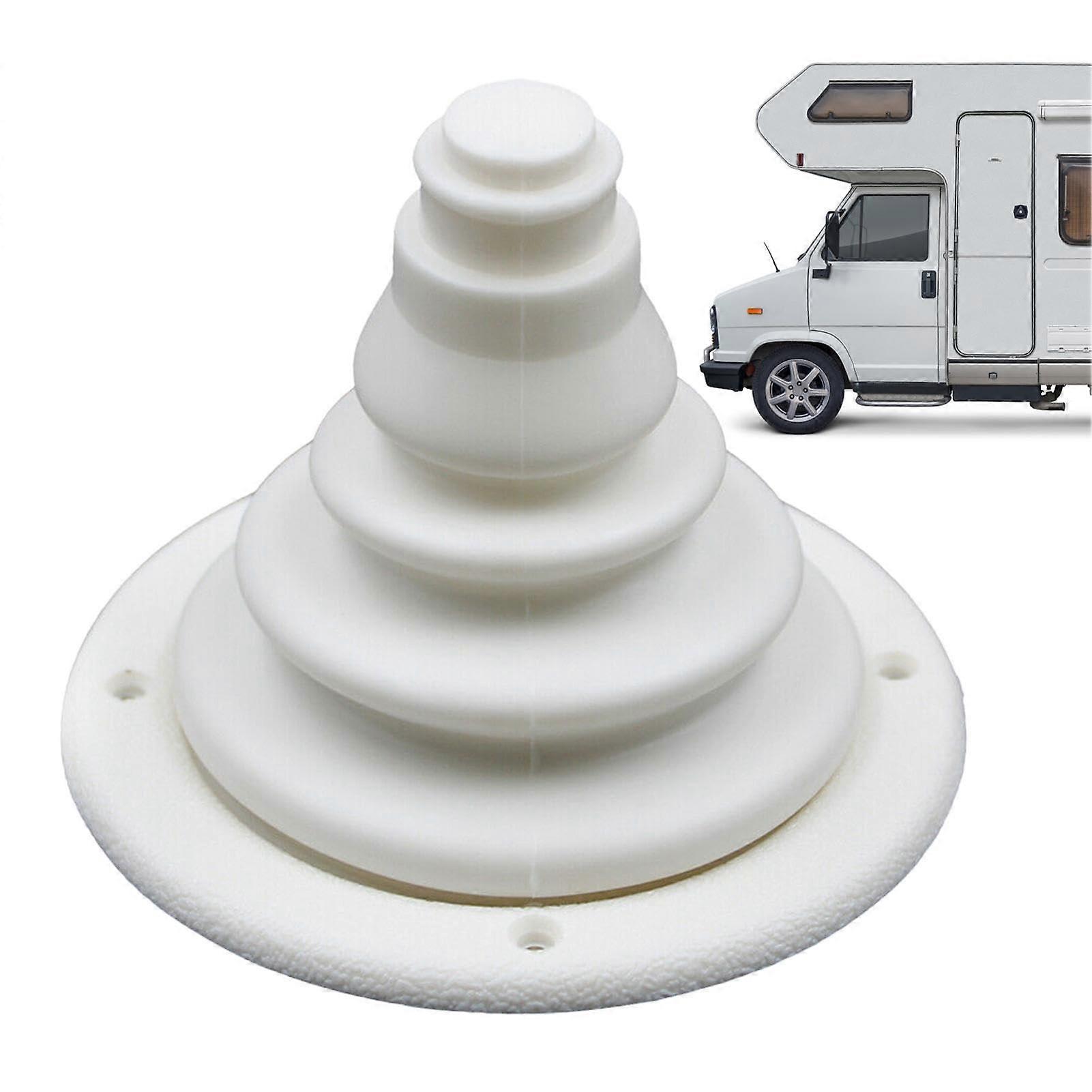 Marine Rigging Boot - White Engine Shaft Cable Sleeve for Marine Applications, Rigging Cable Protection, Engine Bay Fit