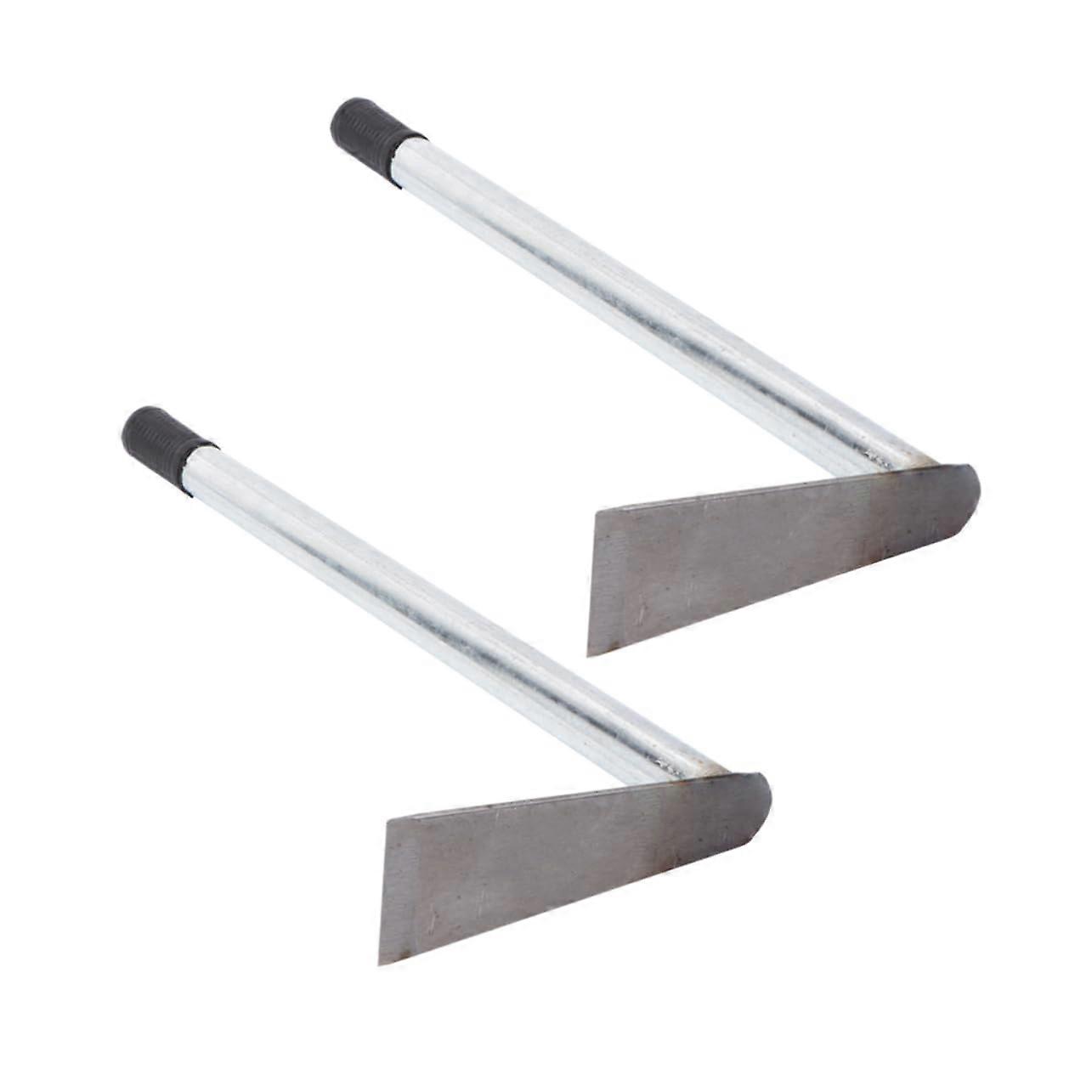Garden Hoe Set, 2-Piece Rust-Resistant Tool for Balcony and Garden Care, Ergonomic Handle for Weeding and Planting