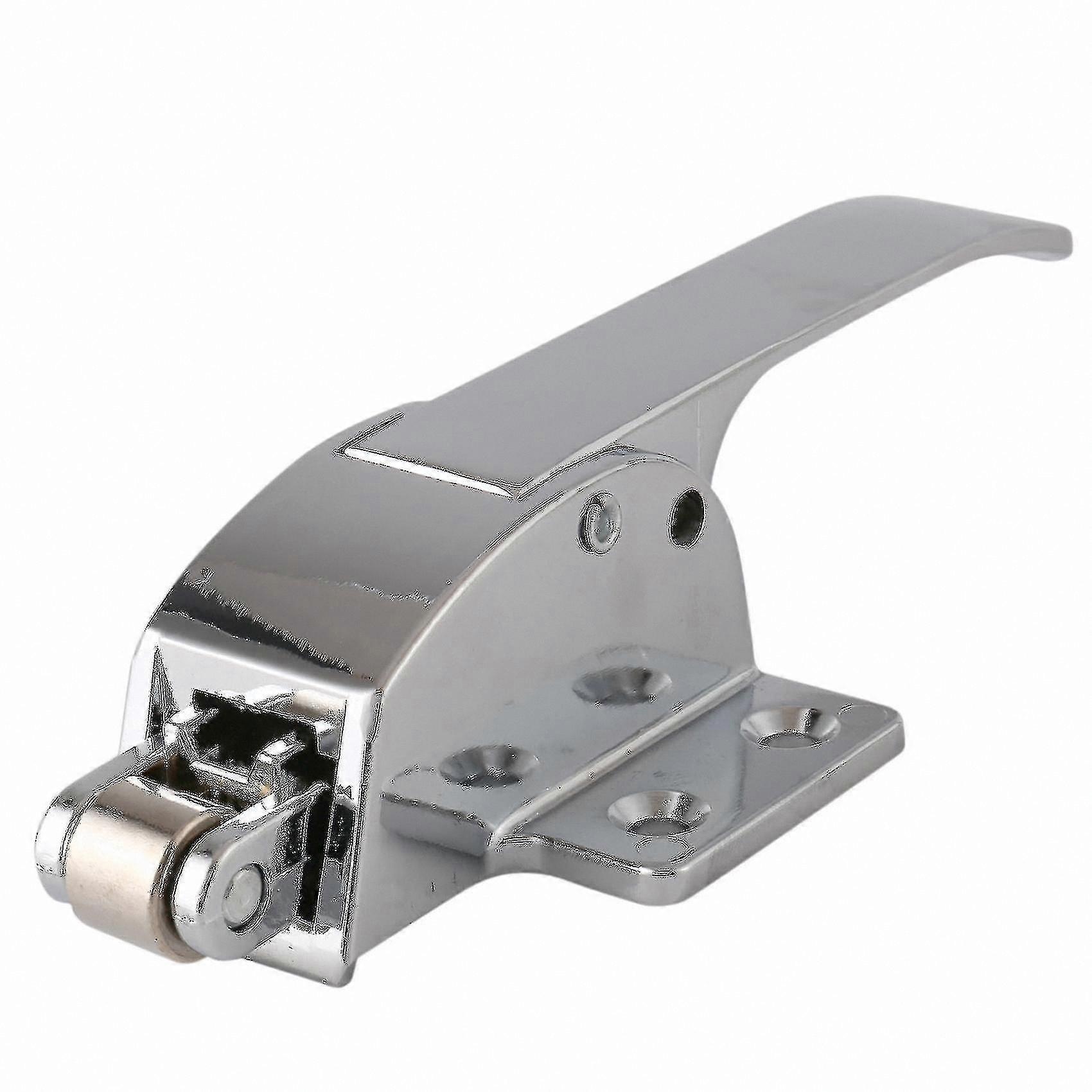 Spring-Loaded Stainless Steel Handle for Walk-In Freezer and Cooler Doors