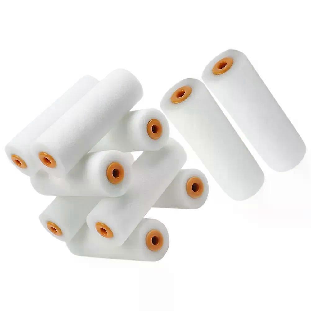 10 pcs Sponge Paint Roller Small Paint Roller Covers Replacement Paint Roller Nap