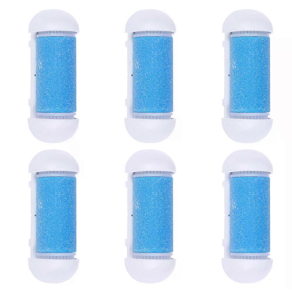 Replacement Roller Refill Heads, 6Pcs for Electronic Foot File
